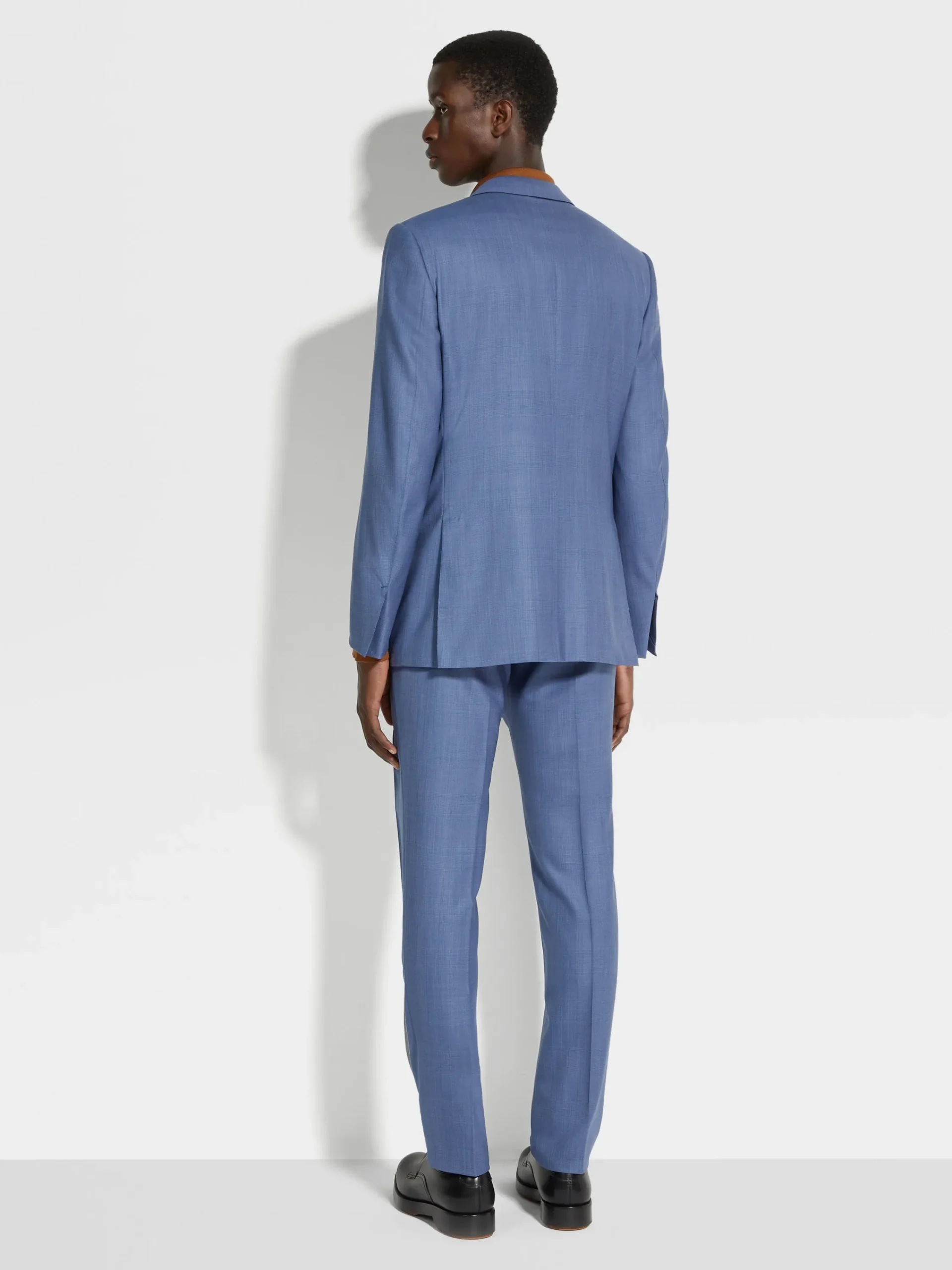 Suits>ZEGNA Avio Blue Centoventimila Wool Suit AvioBlue
