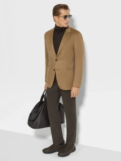 Blazers>ZEGNA Oasi Cashmere Jacket Beige