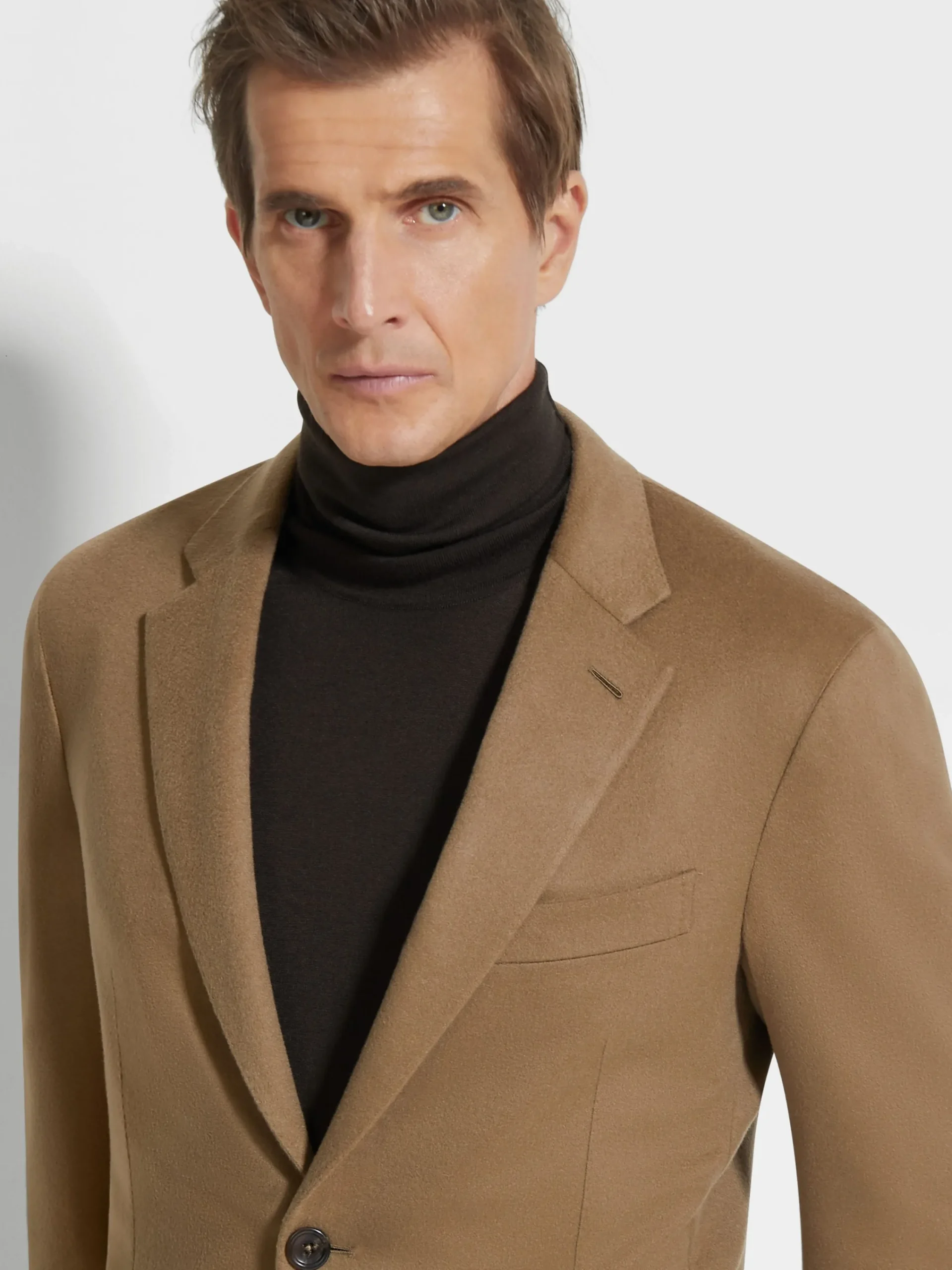 Blazers>ZEGNA Oasi Cashmere Jacket Beige