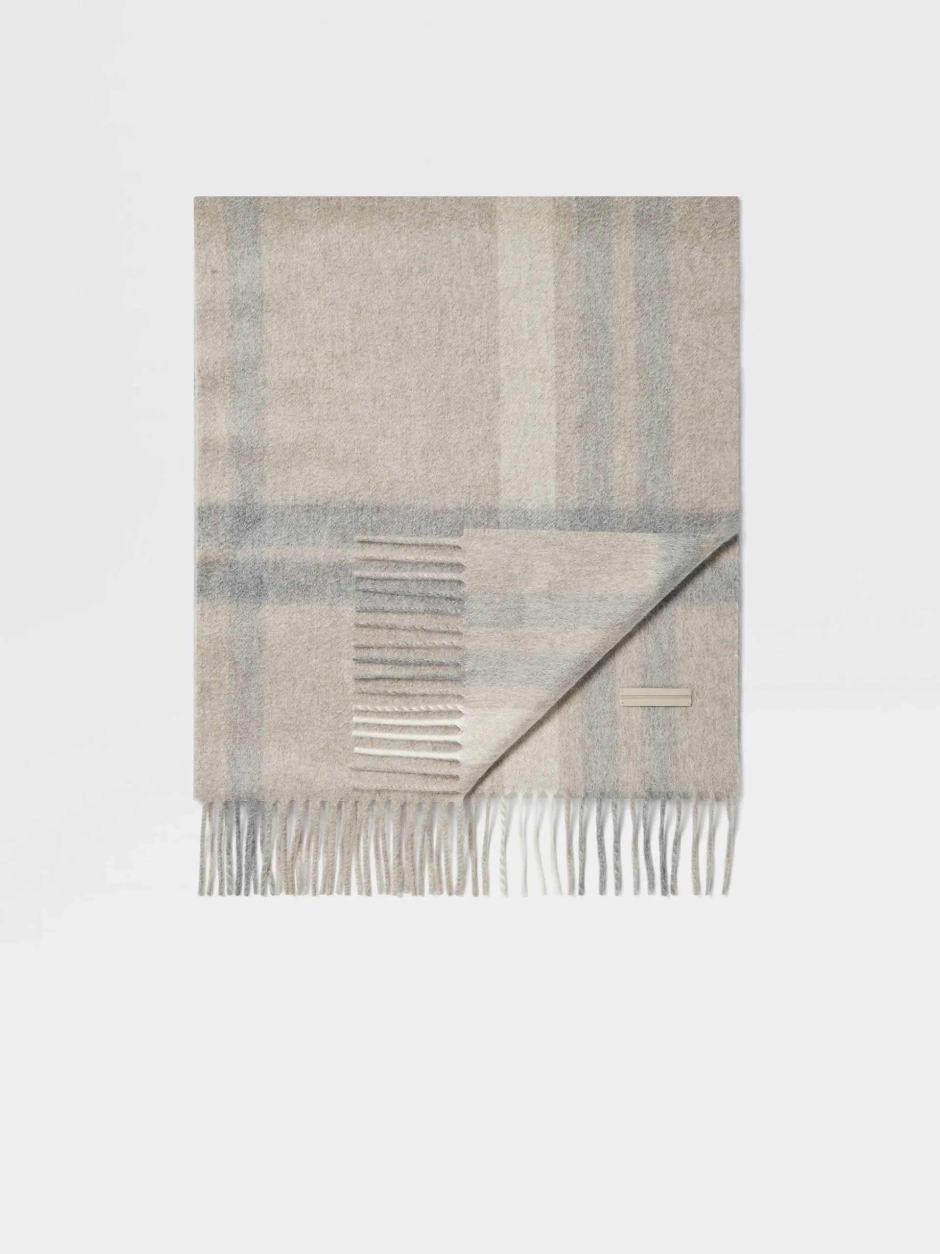 Small Gifts|Soft Accessories>ZEGNA Oasi Cashmere Scarf Beige