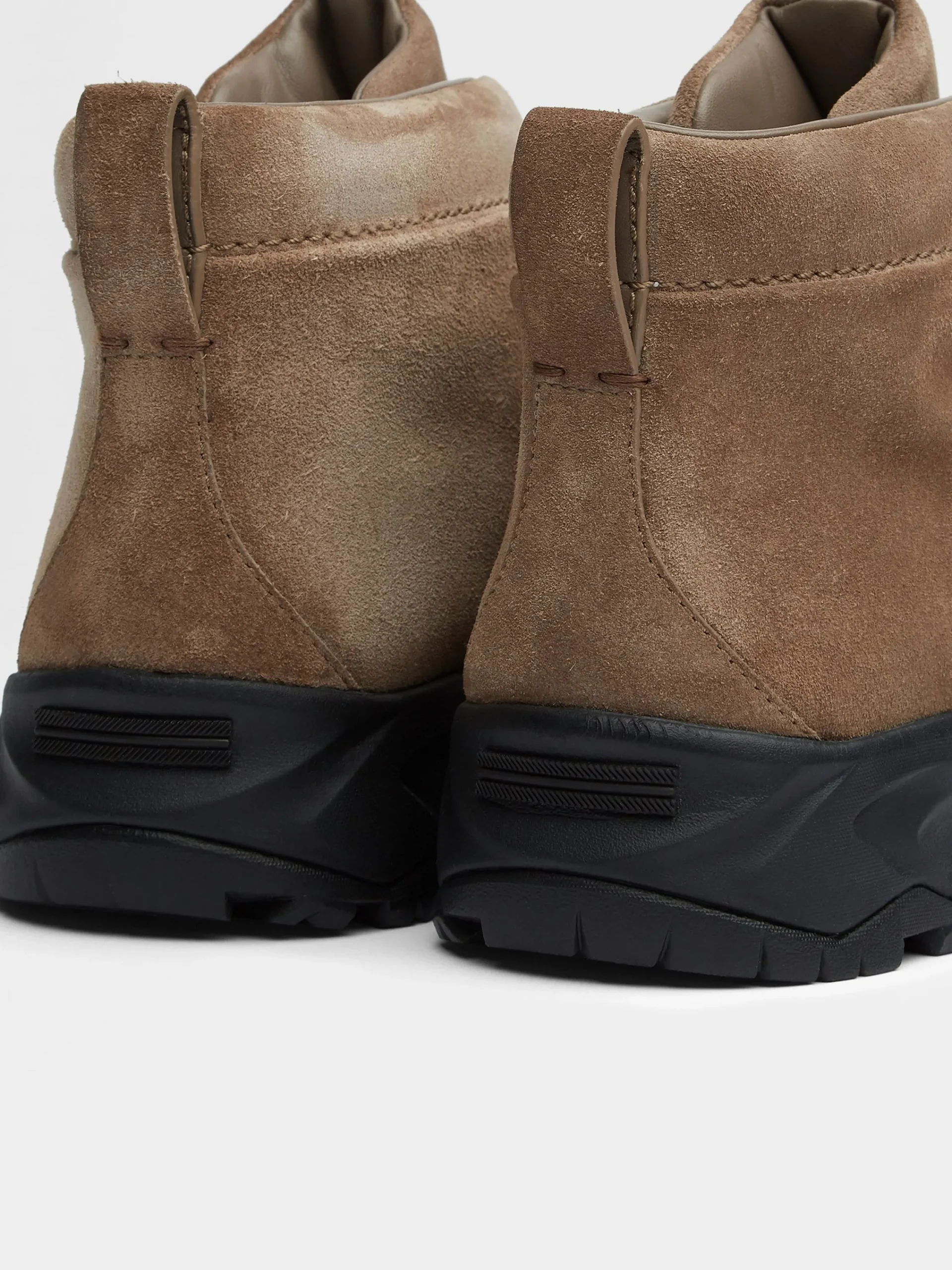 Boots|Sneakers>ZEGNA Suede Triple Stitch™ Vetta Sneakers Beige