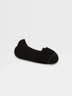 Underwear And Socks|Underwear And Socks>ZEGNA Cotton Blend Socks Black
