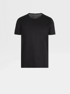 Underwear And Socks|Underwear And Socks>ZEGNA Cotton T-shirt Black