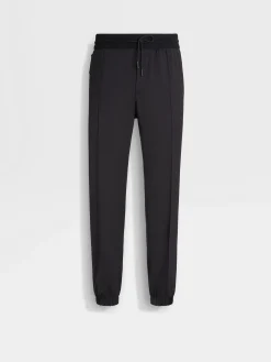 Joggers And Sweatshirts>ZEGNA High Performance™ Wool Joggers Black