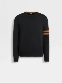 Sweaters>ZEGNA High Performance™ Wool Crewneck Black