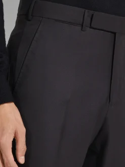 Pants>ZEGNA 15milmil15 Wool Pants Black