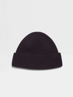 Travel In Style|Soft Accessories>ZEGNA Oasi Cashmere Beanie Black