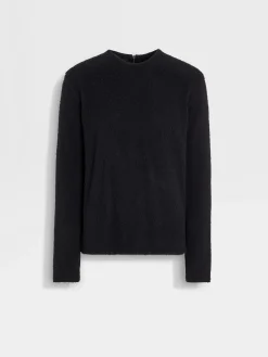 Sweaters>ZEGNA Oasi Cashmere Crewneck Black