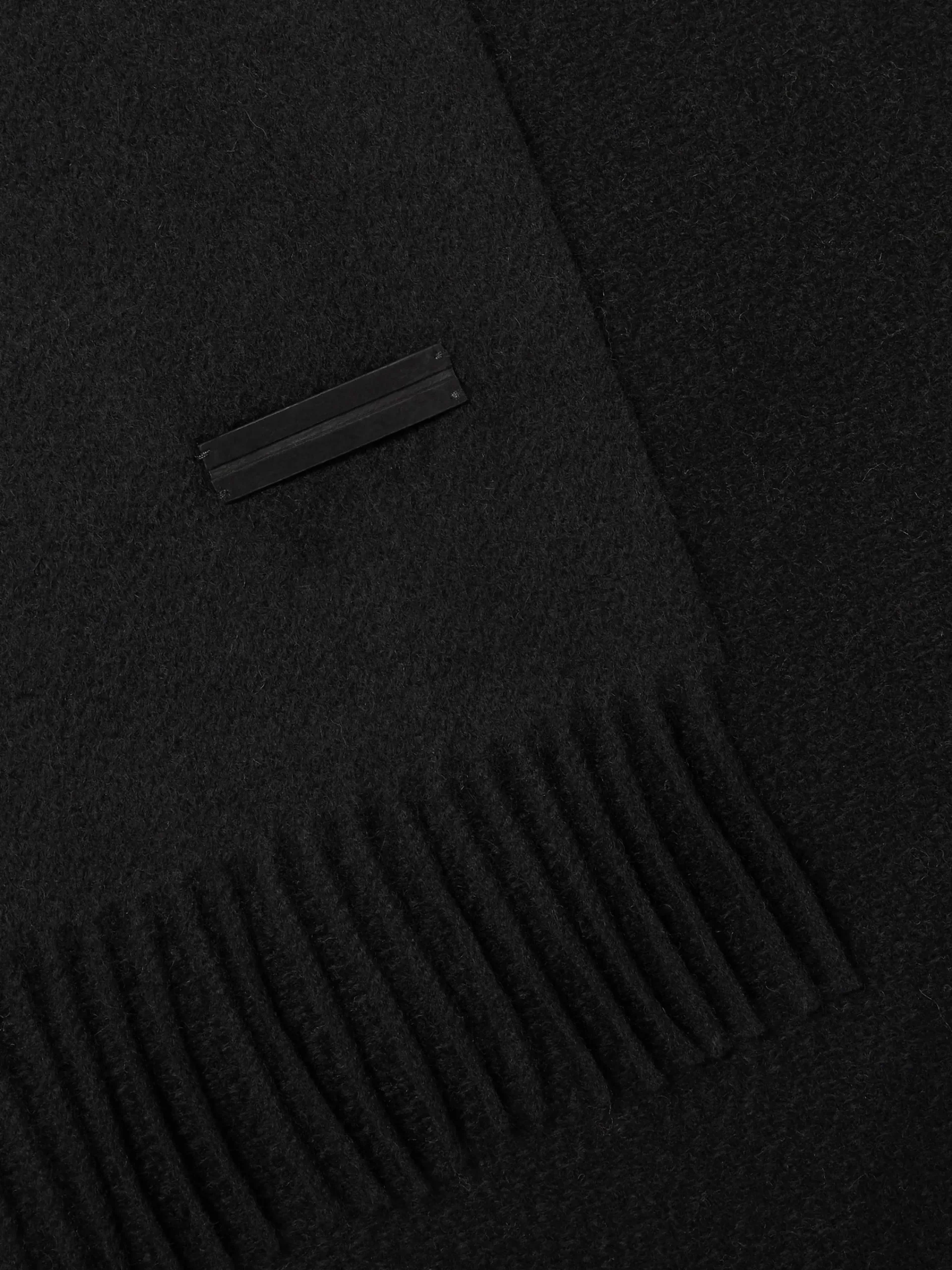 Soft Accessories|Gloves, Scarves And Hats>ZEGNA Oasi Cashmere Scarf Black