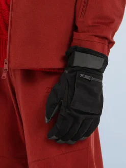 Gloves, Scarves And Hats>ZEGNA Oasi Cashmere Ski Gloves Black
