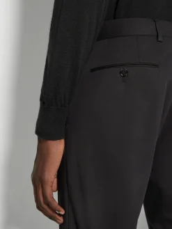 Pants>ZEGNA Stretch Cotton Pants Black