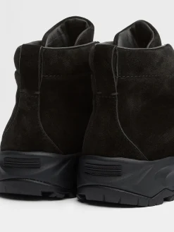Boots|Sneakers>ZEGNA Suede Triple Stitch™ Vetta Sneakers Black