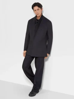 Blazers>ZEGNA Trofeo™ Cashmere Jacket Black