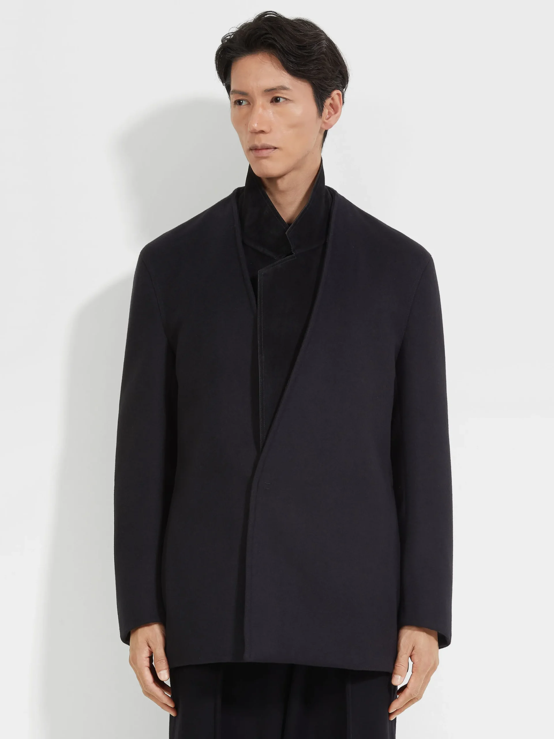 Blazers>ZEGNA Trofeo™ Cashmere Jacket Black