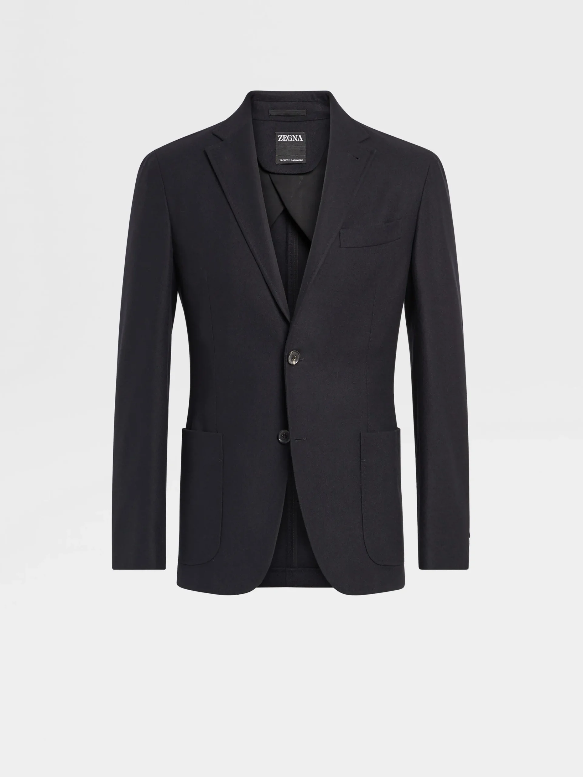 Blazers>ZEGNA Trofeo™ Cashmere Shirt Jacket Black