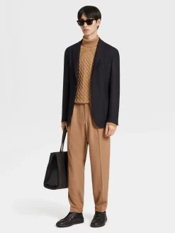 Blazers>ZEGNA Trofeo™ Cashmere Shirt Jacket Black