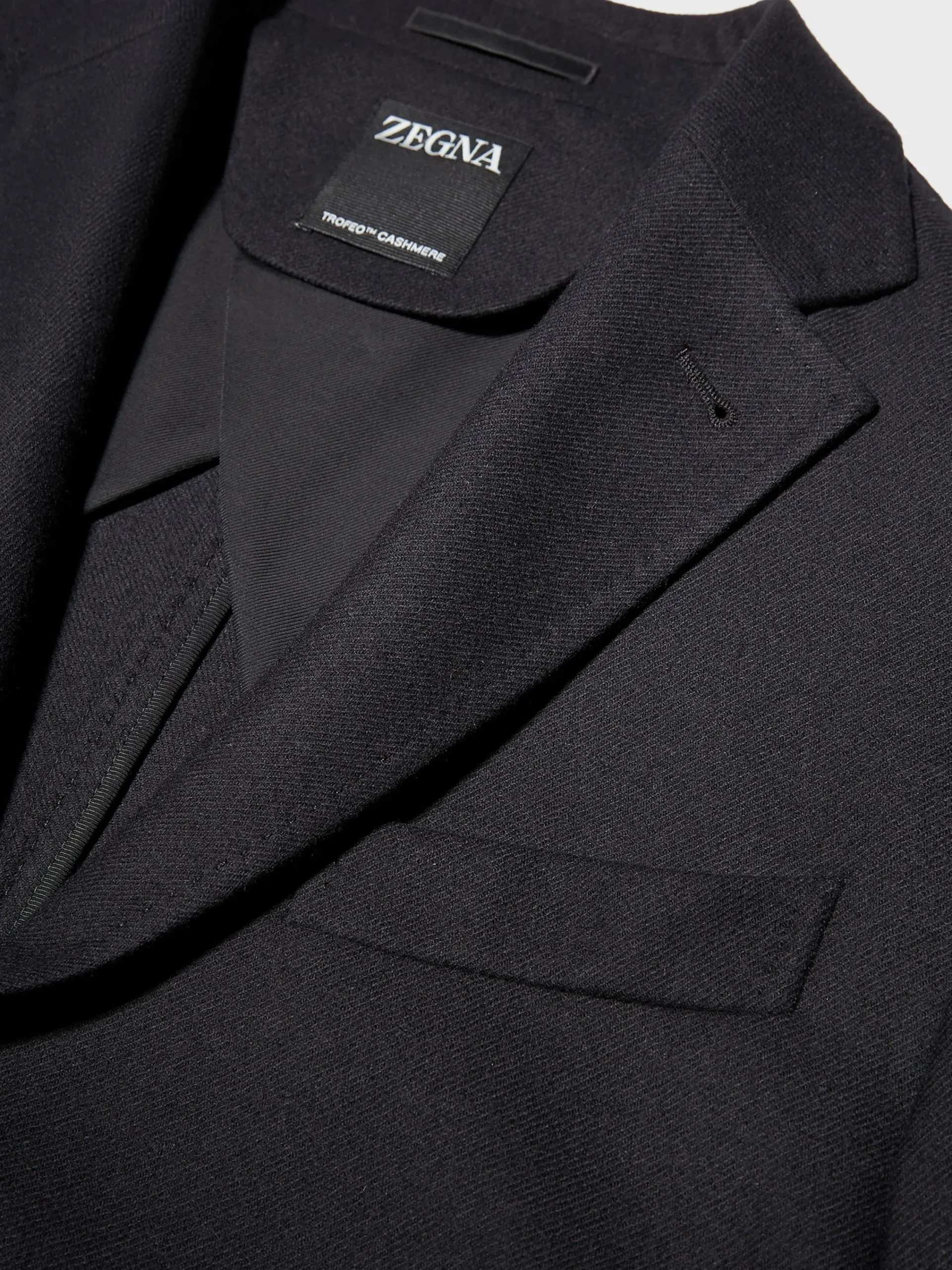 Blazers>ZEGNA Trofeo™ Cashmere Shirt Jacket Black