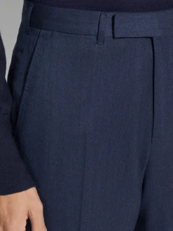 Pants>ZEGNA Centoventimila Wool Pants Blue