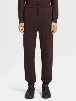 Joggers And Sweatshirts>ZEGNA 12milmil12 Jogger Pants Burgundy