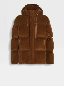 Travel In Style|Down Jackets>ZEGNA Cashco Blouson DarkFoliage