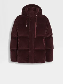 Down Jackets|Jackets And Coats>ZEGNA Cashco Blouson DarkPurple