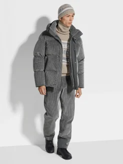 Travel In Style|Down Jackets>ZEGNA Cashco Blouson GreyMélange