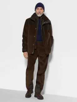 Travel In Style|Jackets And Coats>ZEGNA Cashco Ski Jacket DarkBrown
