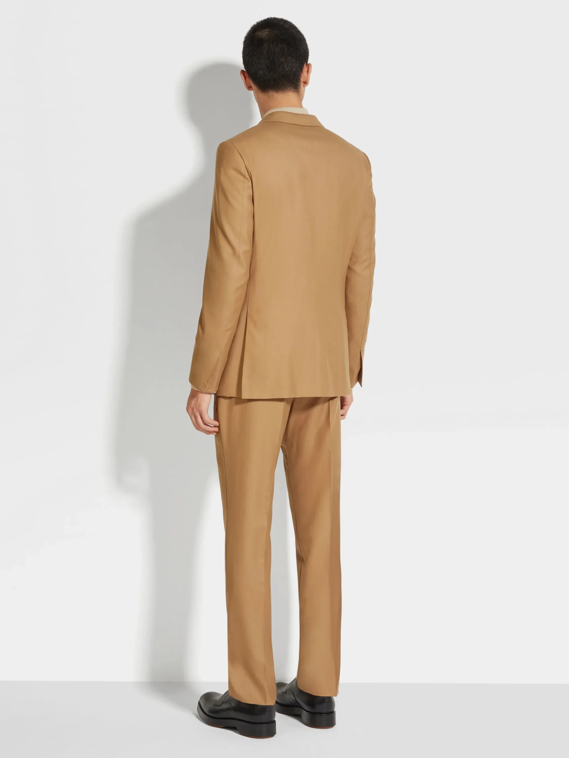 Suits>ZEGNA Dark Beige Oasi Cashmere Suit DarkBeige