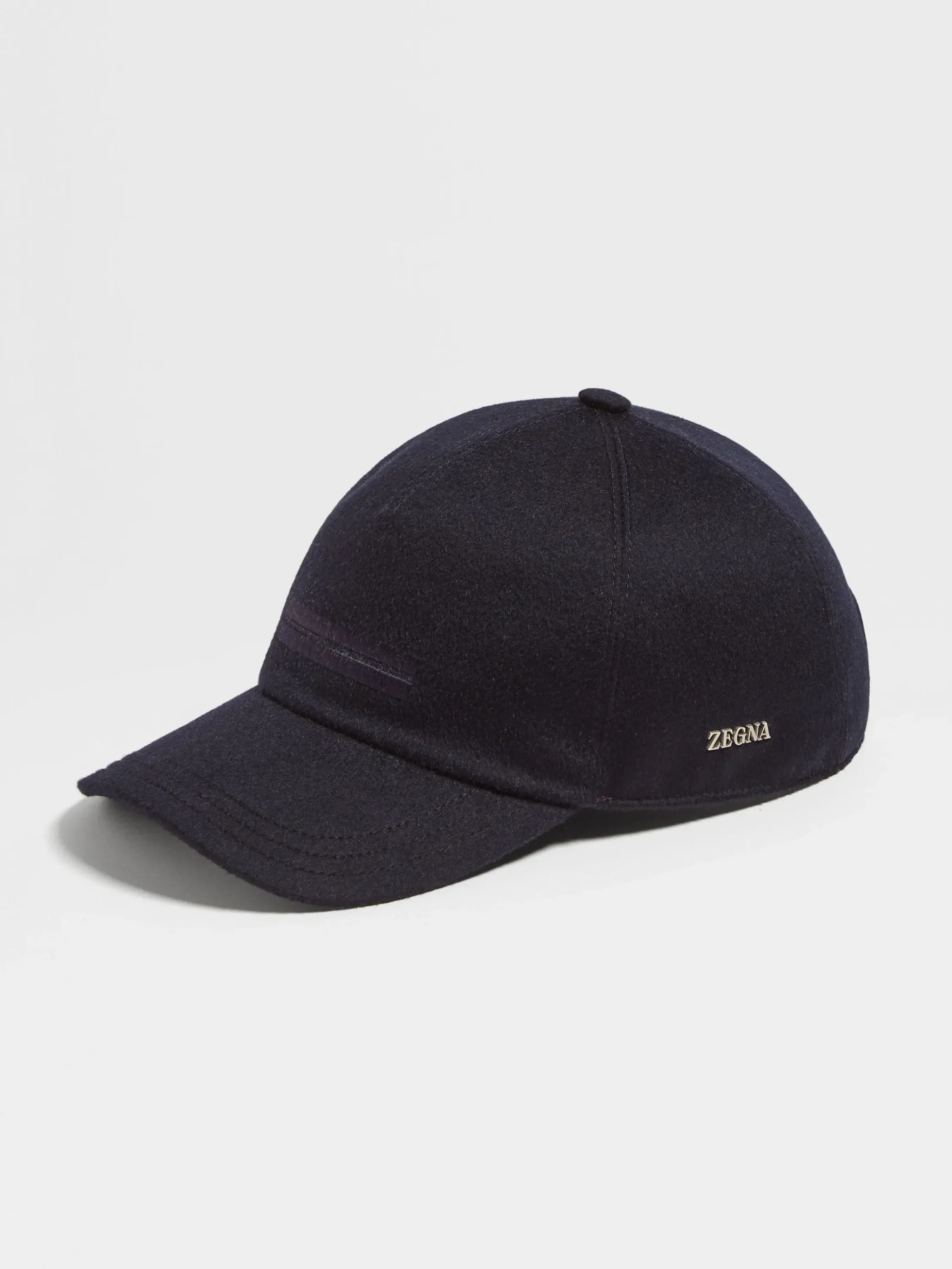 Soft Accessories|Gloves, Scarves And Hats>ZEGNA Dark Blue Oasi Cashmere Baseball Cap DarkBlue