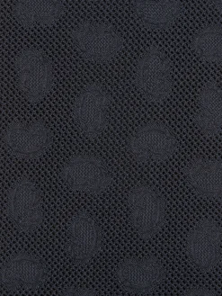 Ties And Bow Ties>ZEGNA Dark Blue Silk Tie DarkBlue