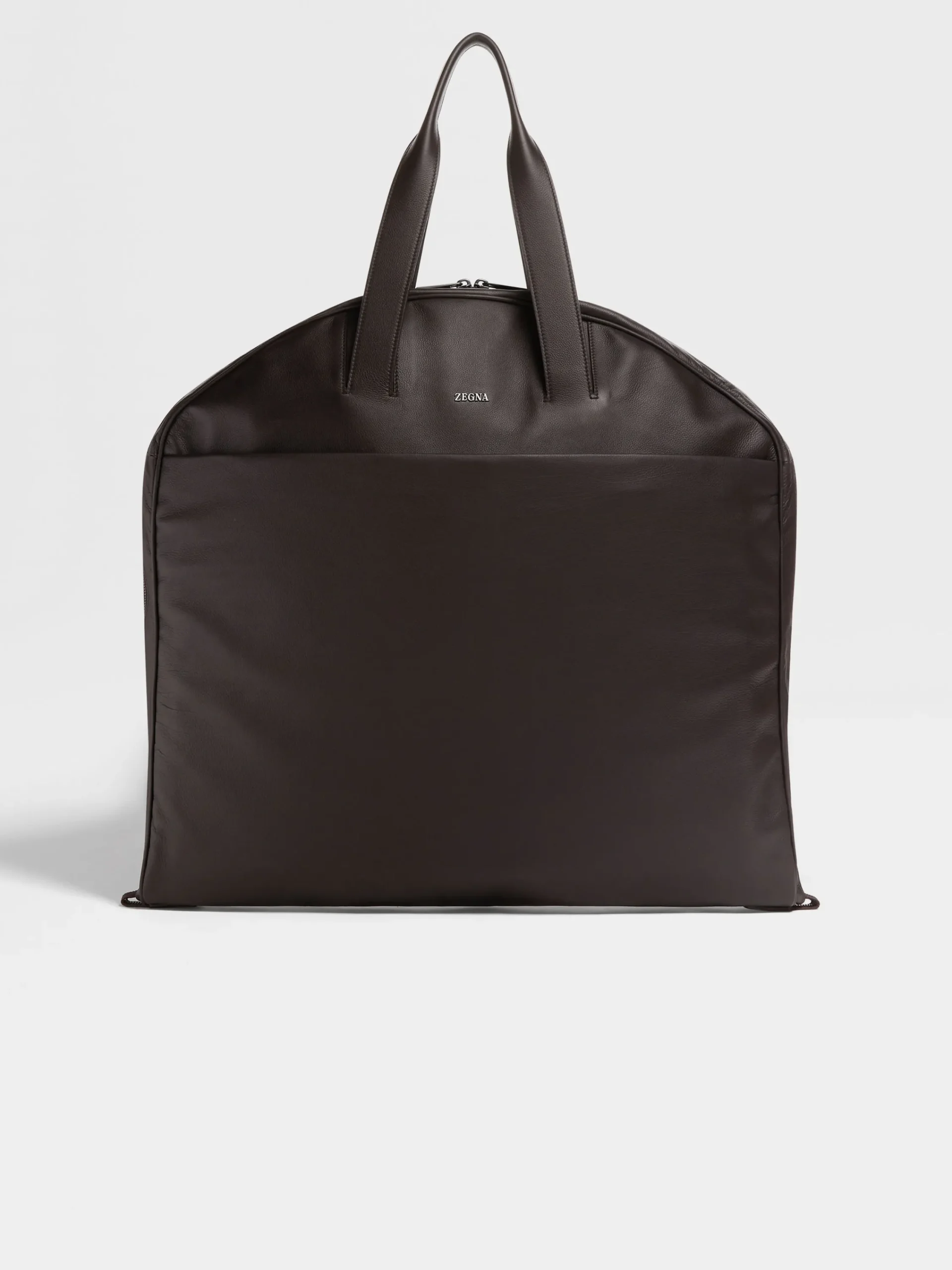 Bags And Wallets>ZEGNA Dark Brown SECONDSKIN Garment Bag DarkBrown