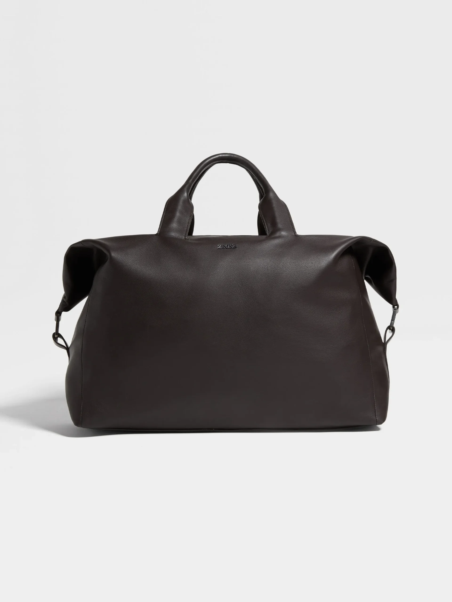 Small Gifts|Travel In Style>ZEGNA Dark Brown SECONDSKIN Holdall Raglan DarkBrown