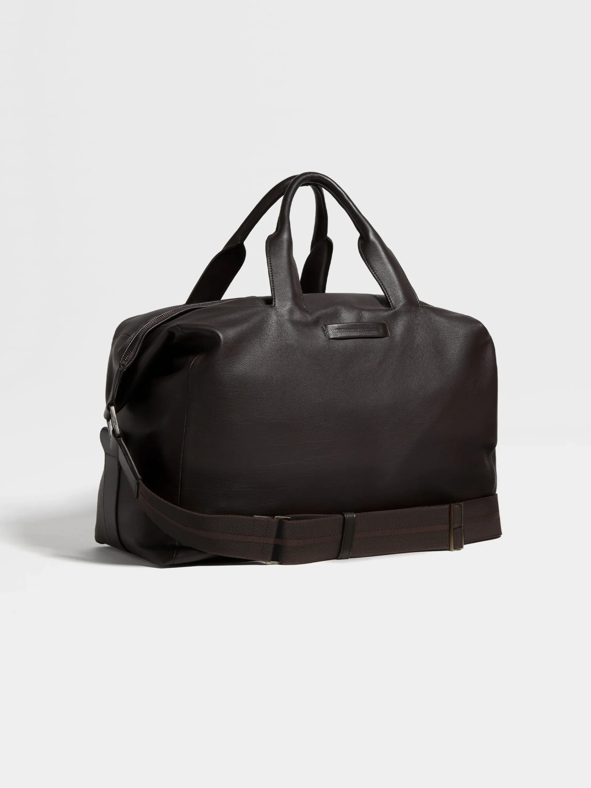 Small Gifts|Travel In Style>ZEGNA Dark Brown SECONDSKIN Holdall Raglan DarkBrown