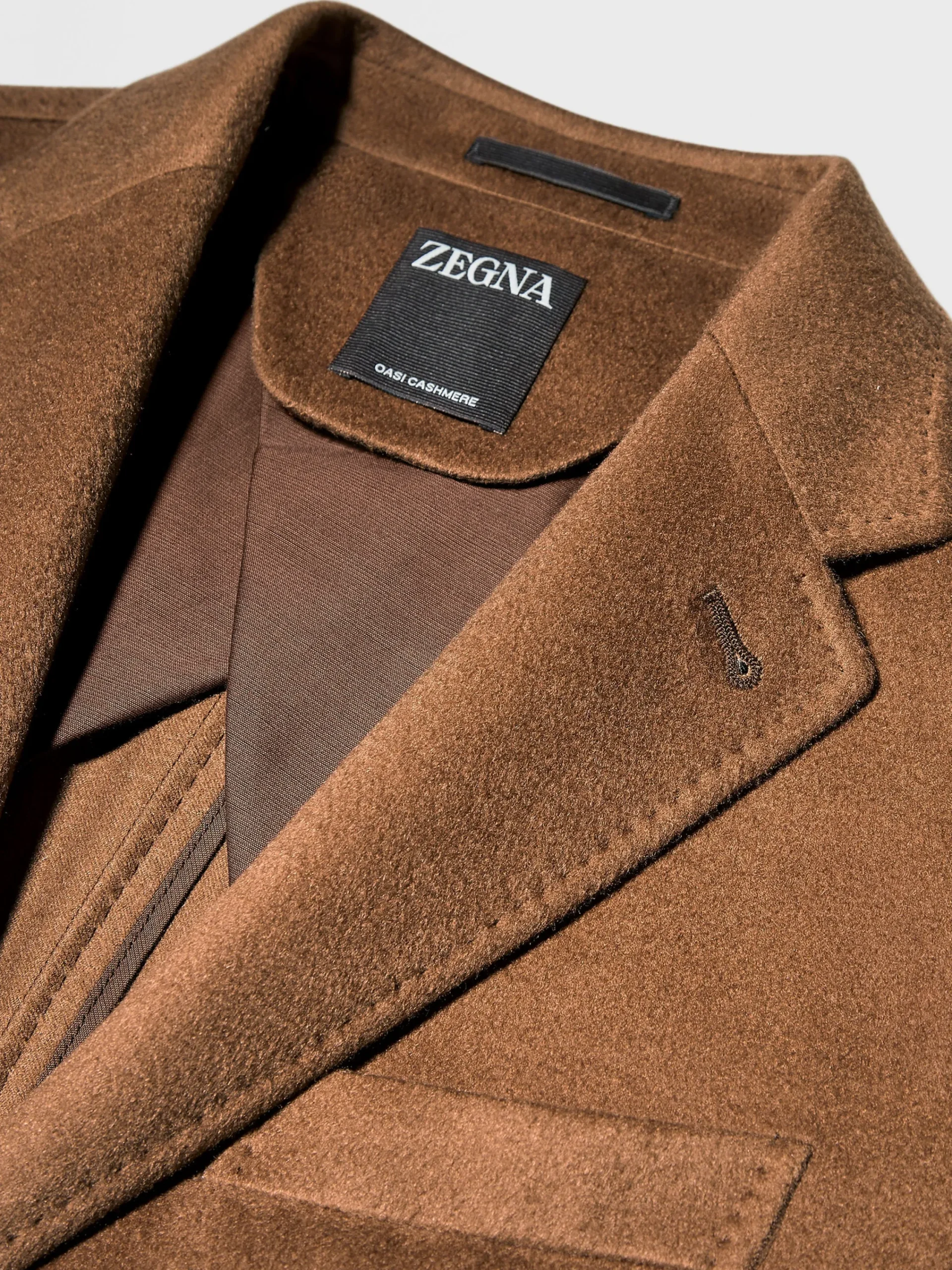 Blazers>ZEGNA Dark Foliage Oasi Cashmere Shirt Jacket DarkFoliage