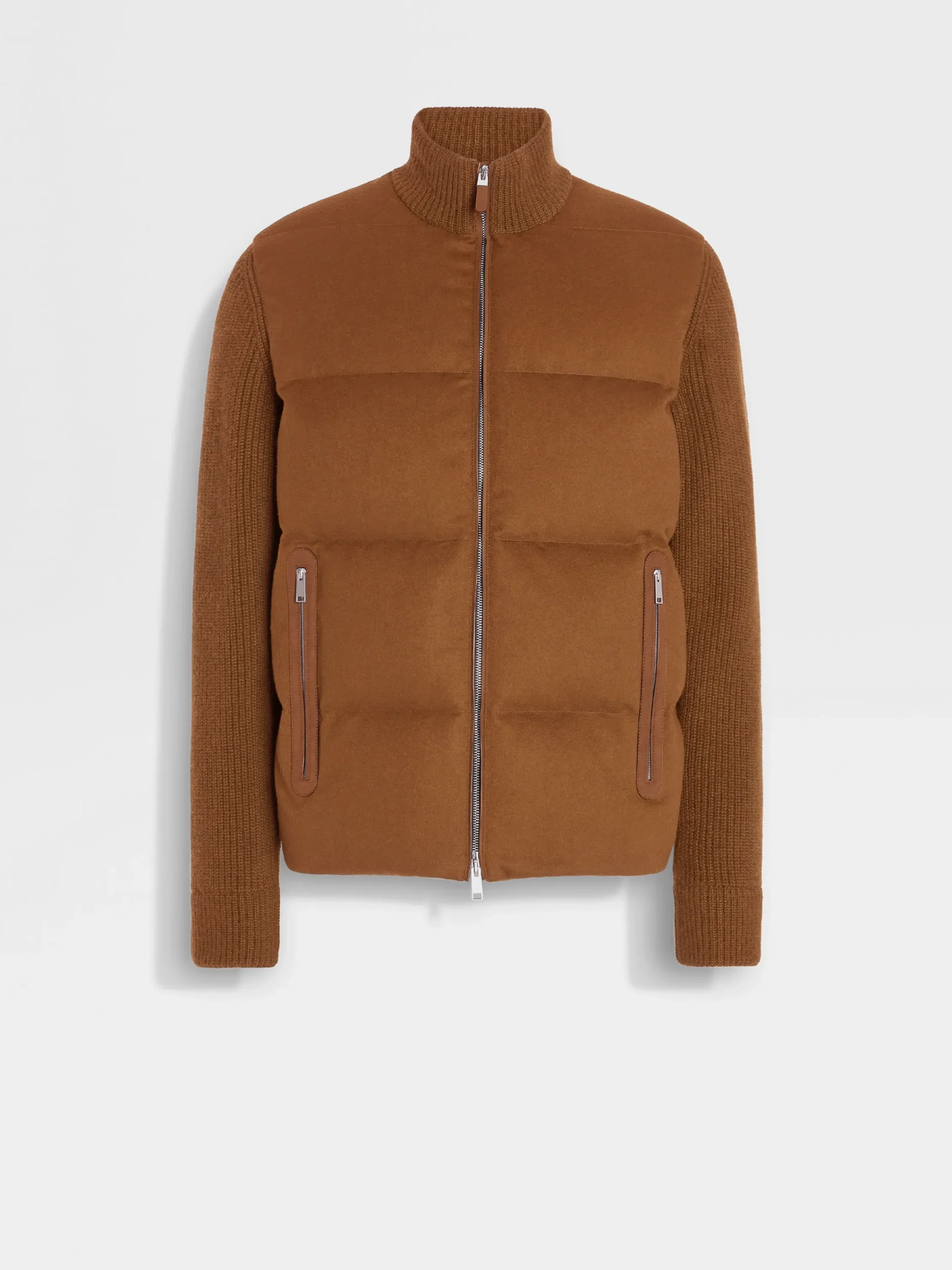 Travel In Style|Down Jackets>ZEGNA Dark Foliage Oasi Cashmere Full Zip Blouson DarkFoliage