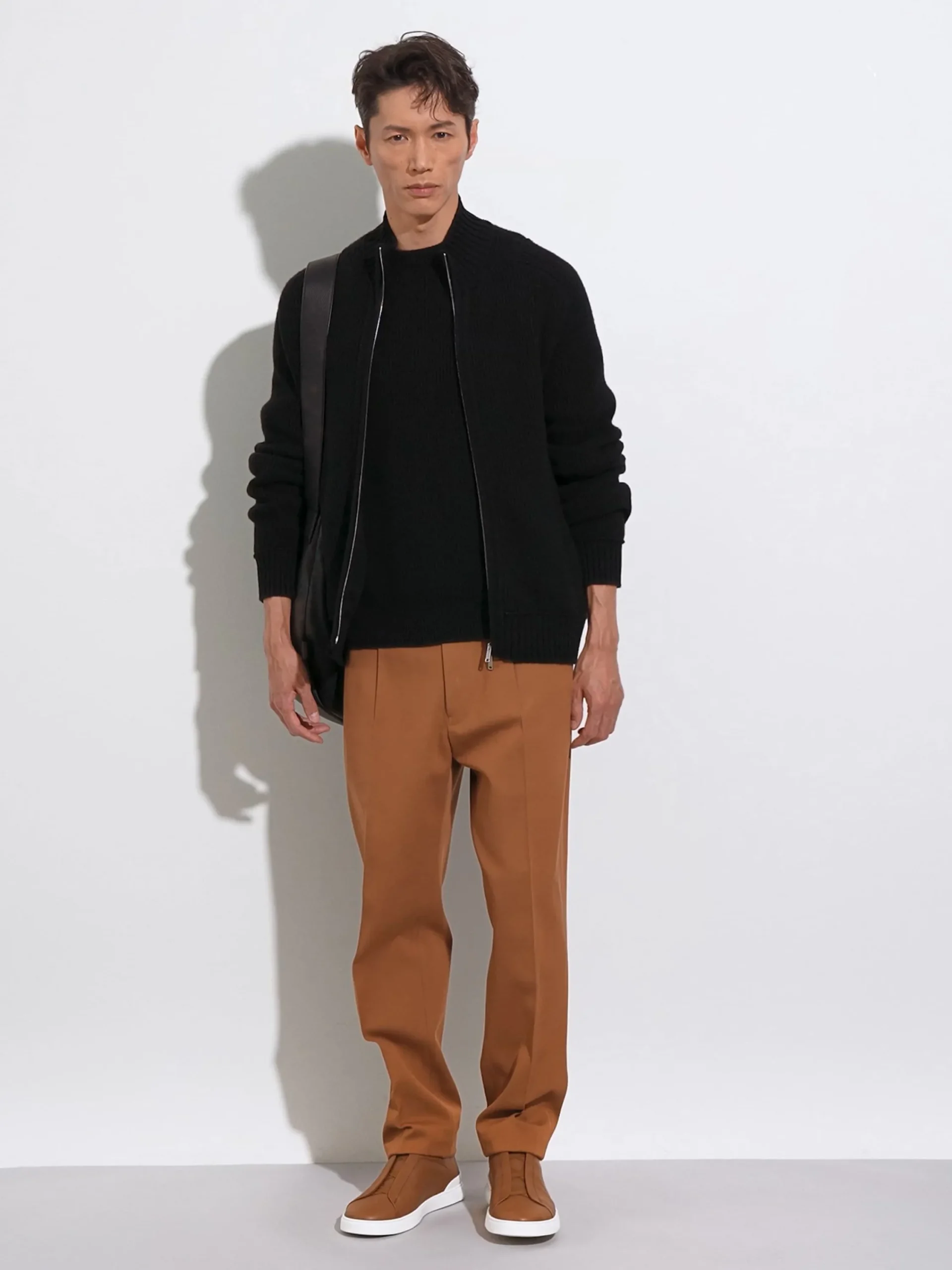 Travel In Style|Sneakers>ZEGNA Dark Foliage Triple Stitch™ SECONDSKIN Sneakers DarkFoliage