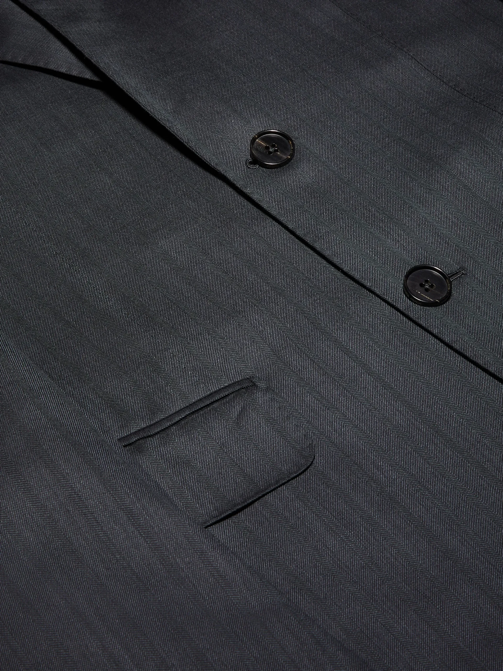 Suits>ZEGNA Dark Grey Centoventimila Wool Suit DarkGrey