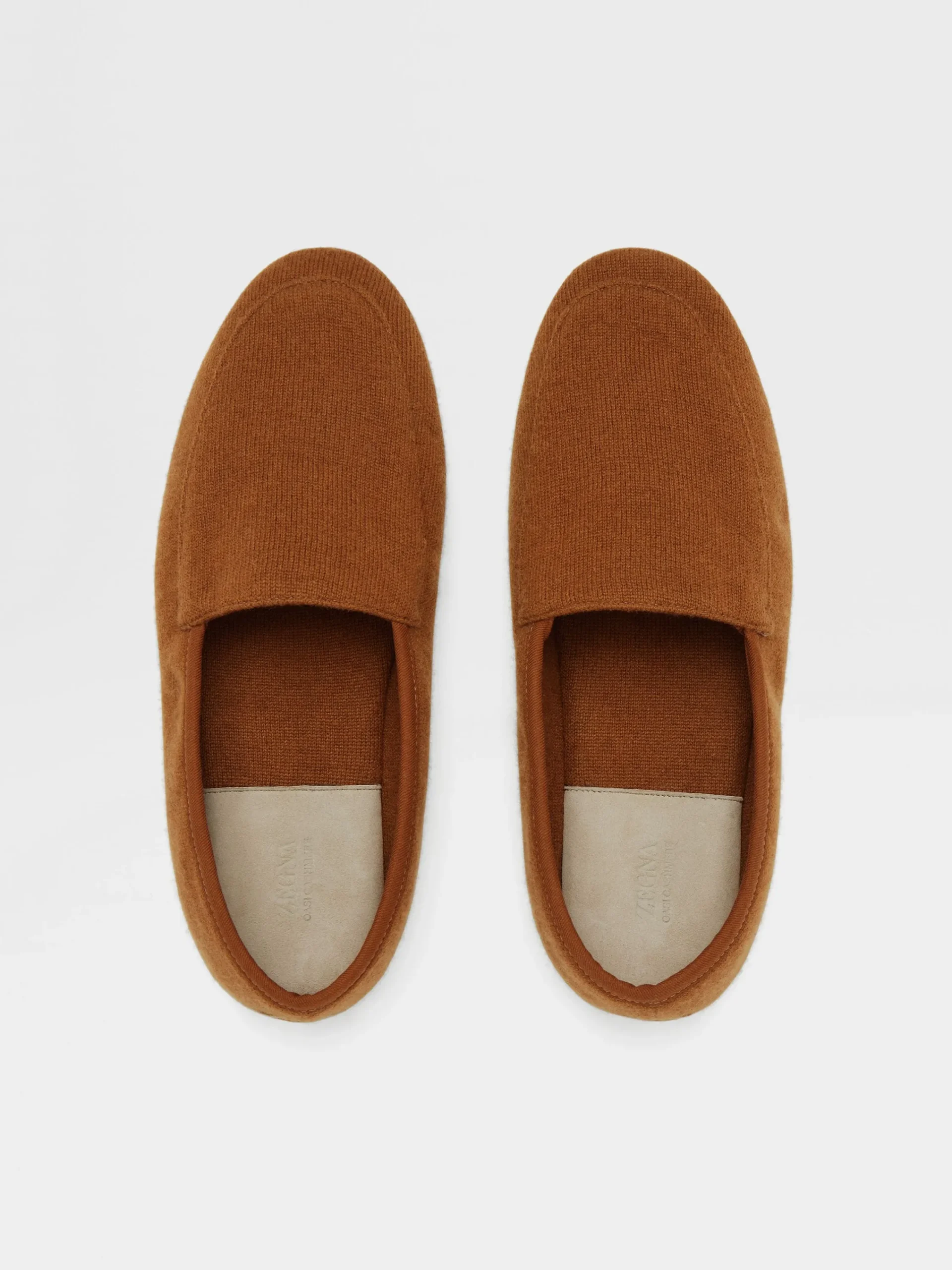 Small Gifts|Lifestyle And Luxury Home Accessories>ZEGNA Cashmere Slippers Foliage