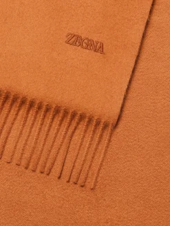 Small Gifts|Soft Accessories>ZEGNA Oasi Cashmere Scarf Foliage