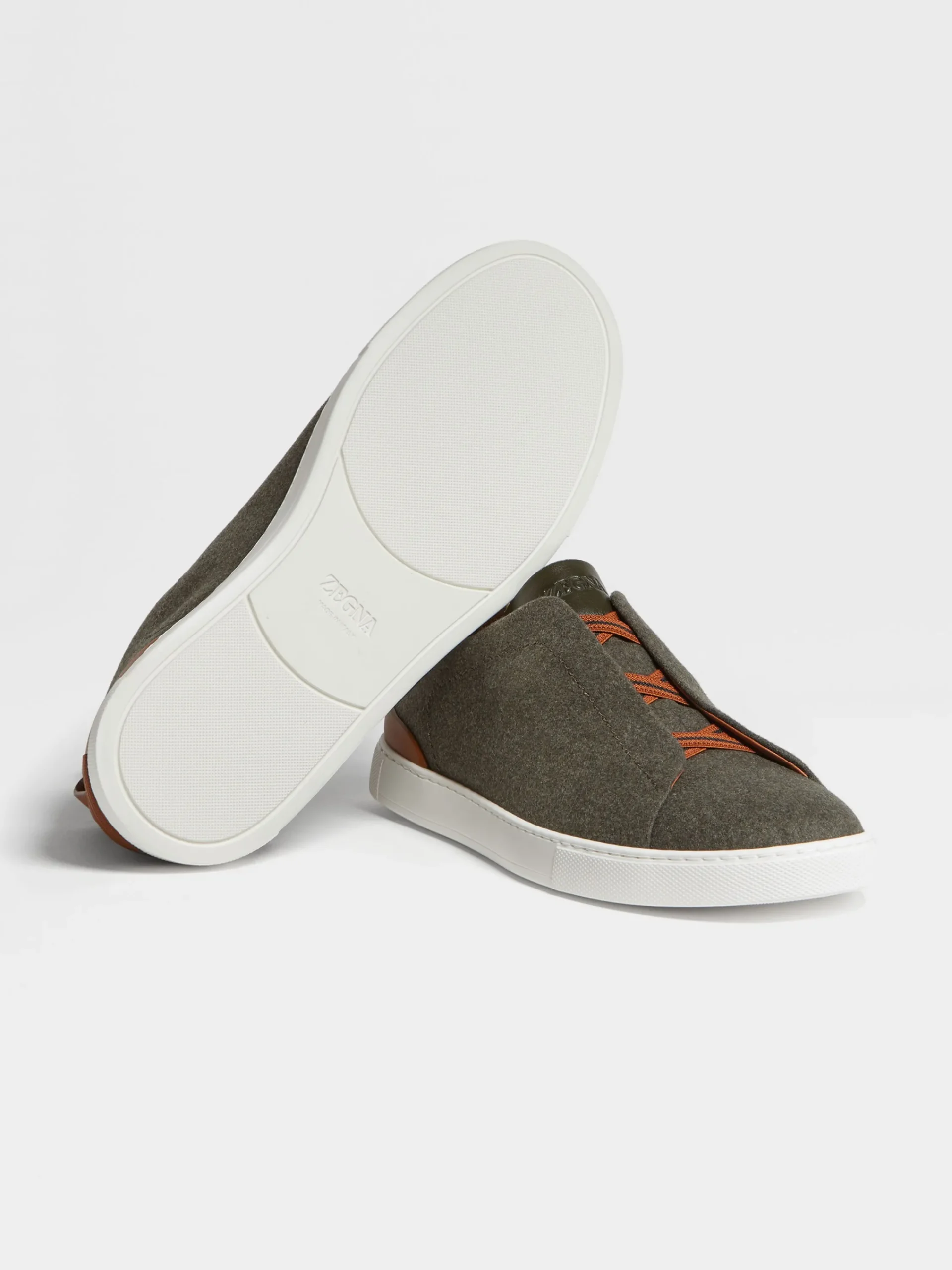 Sneakers>ZEGNA #UseTheExisting™ Triple Stitch™ Sneakers Green