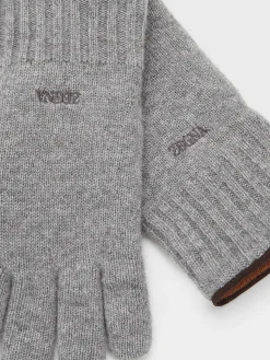 Travel In Style|Soft Accessories>ZEGNA Oasi Cashmere Gloves Grey