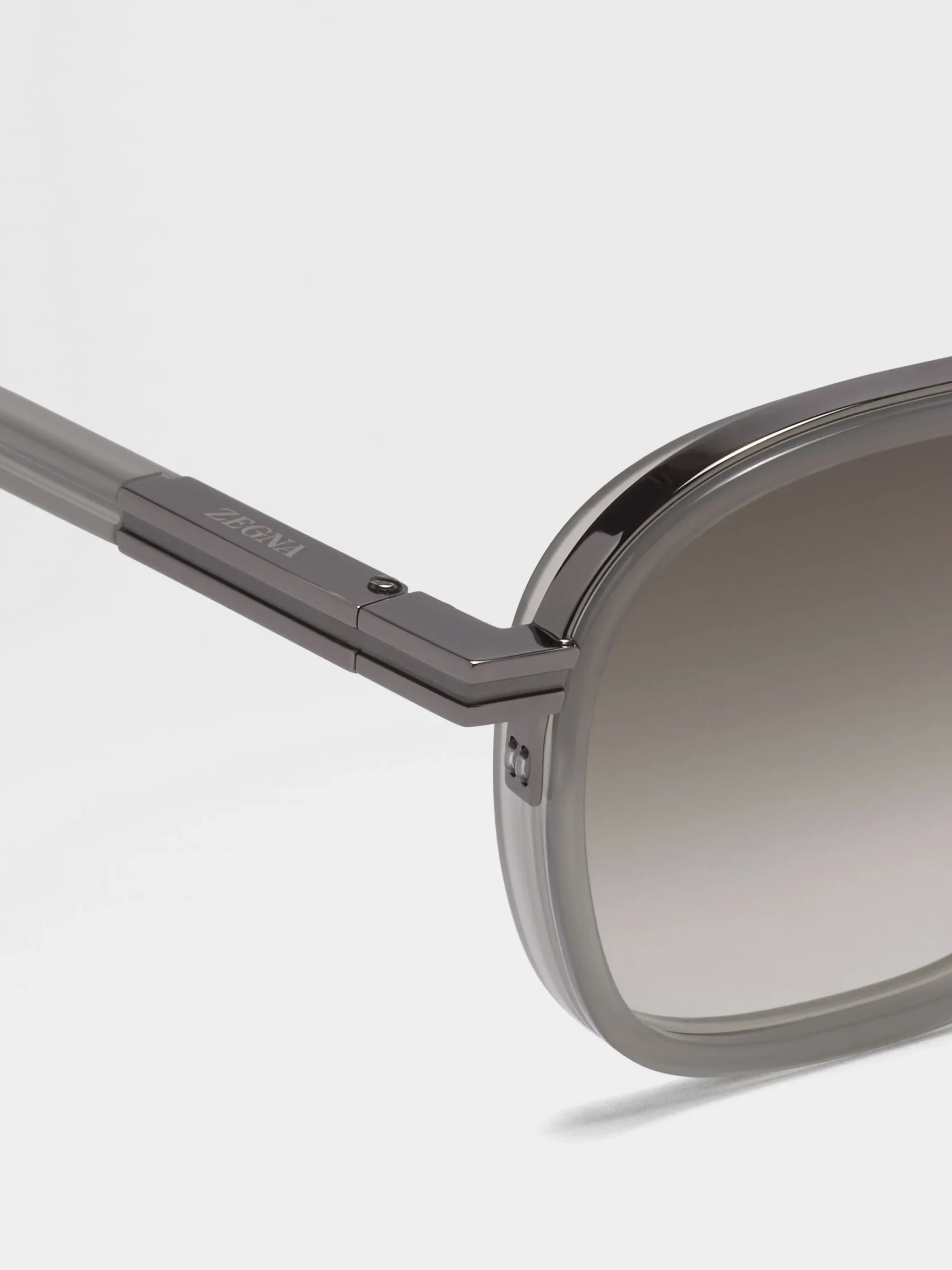 Small Gifts|Travel In Style>ZEGNA Orizzonte I Acetate and Metal Sunglasses Grey
