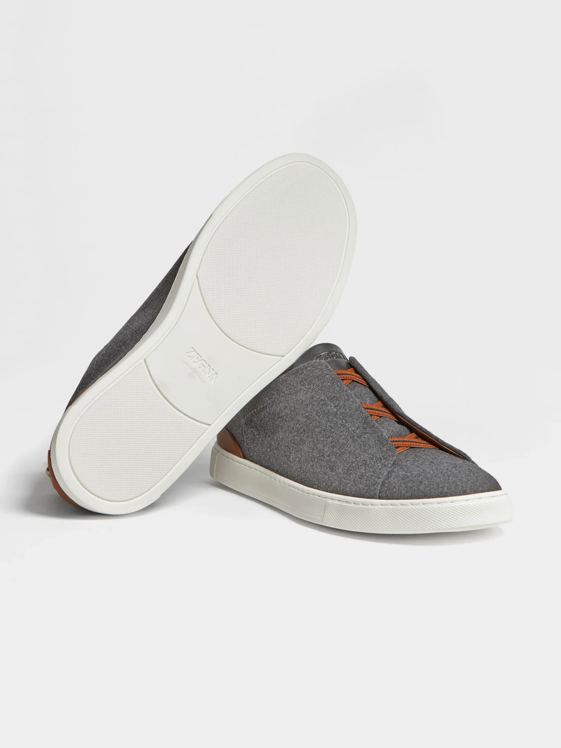Sneakers>ZEGNA #UseTheExisting™ Triple Stitch™ Sneakers Grey