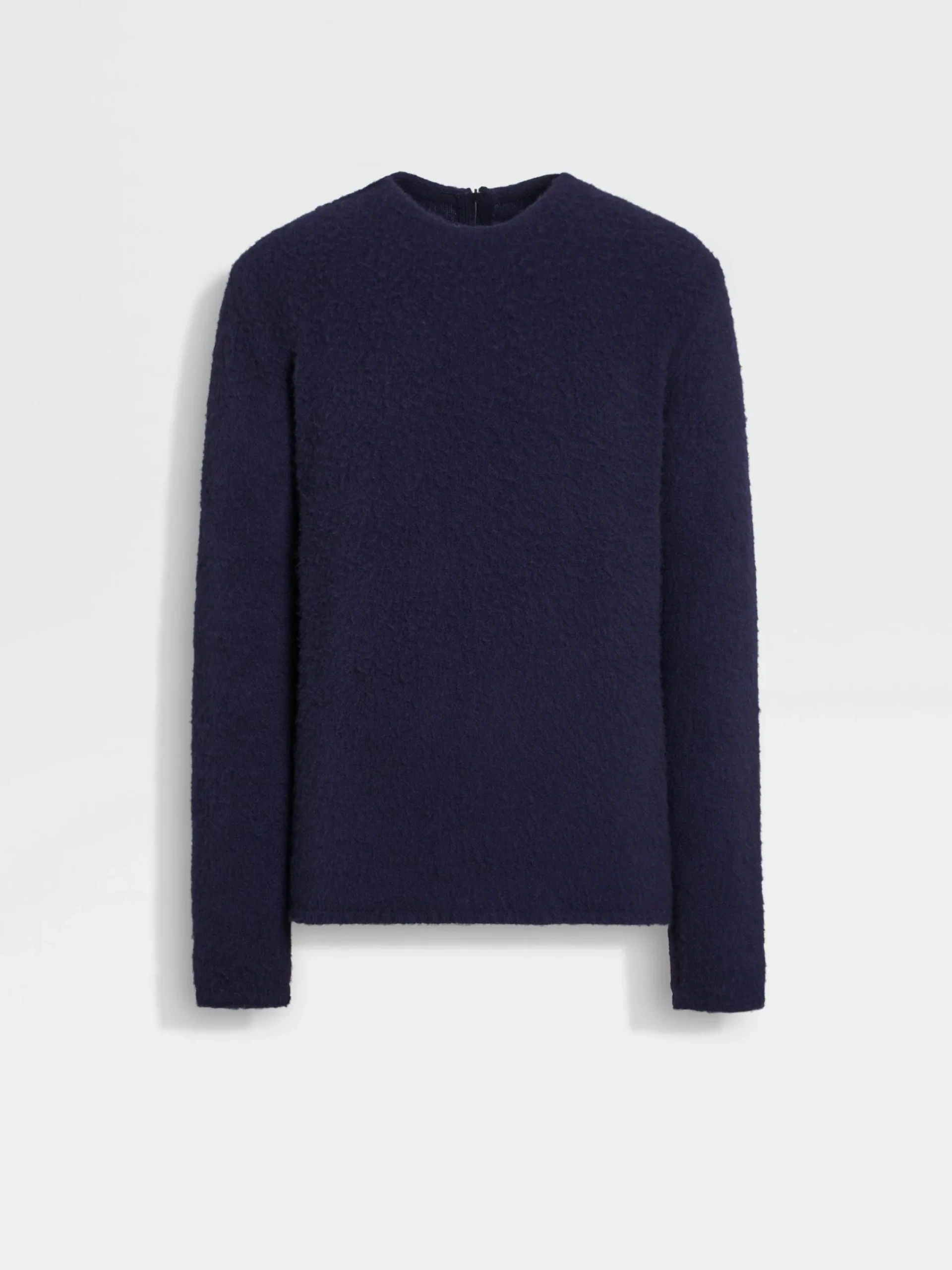 Travel In Style|Sweaters>ZEGNA Ink Blue Oasi Cashmere Crewneck InkBlue