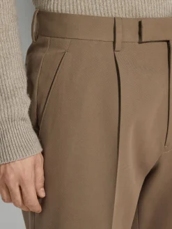 Travel In Style|Pants>ZEGNA Cotton and Wool Pants Khaki
