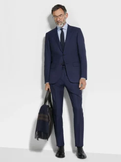 Shirts>ZEGNA Light Blue Trofeo™ Cotton Shirt LightBlue