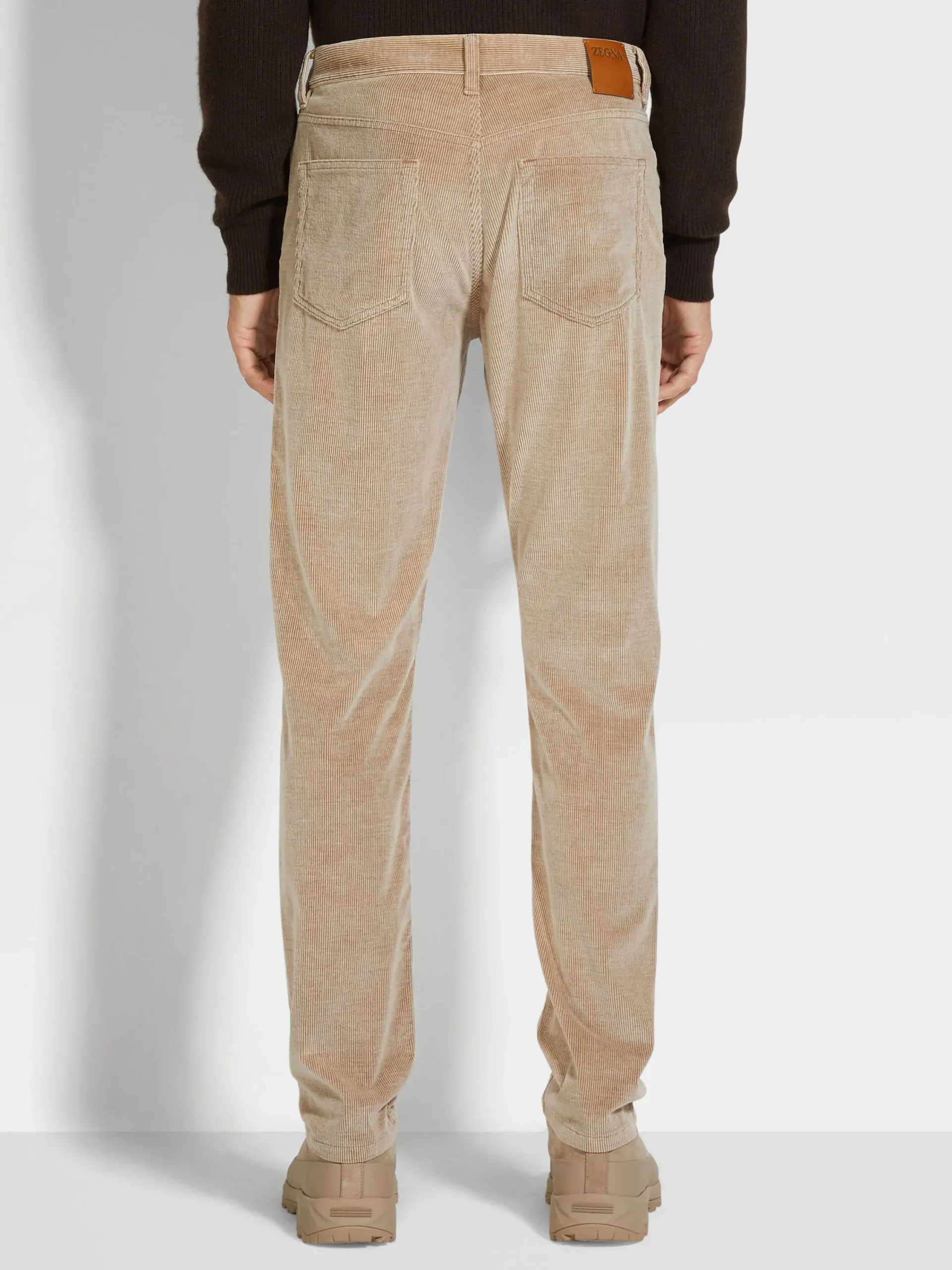 Jeans>ZEGNA Light Taupe Cashco Roccia Pants LightTaupe