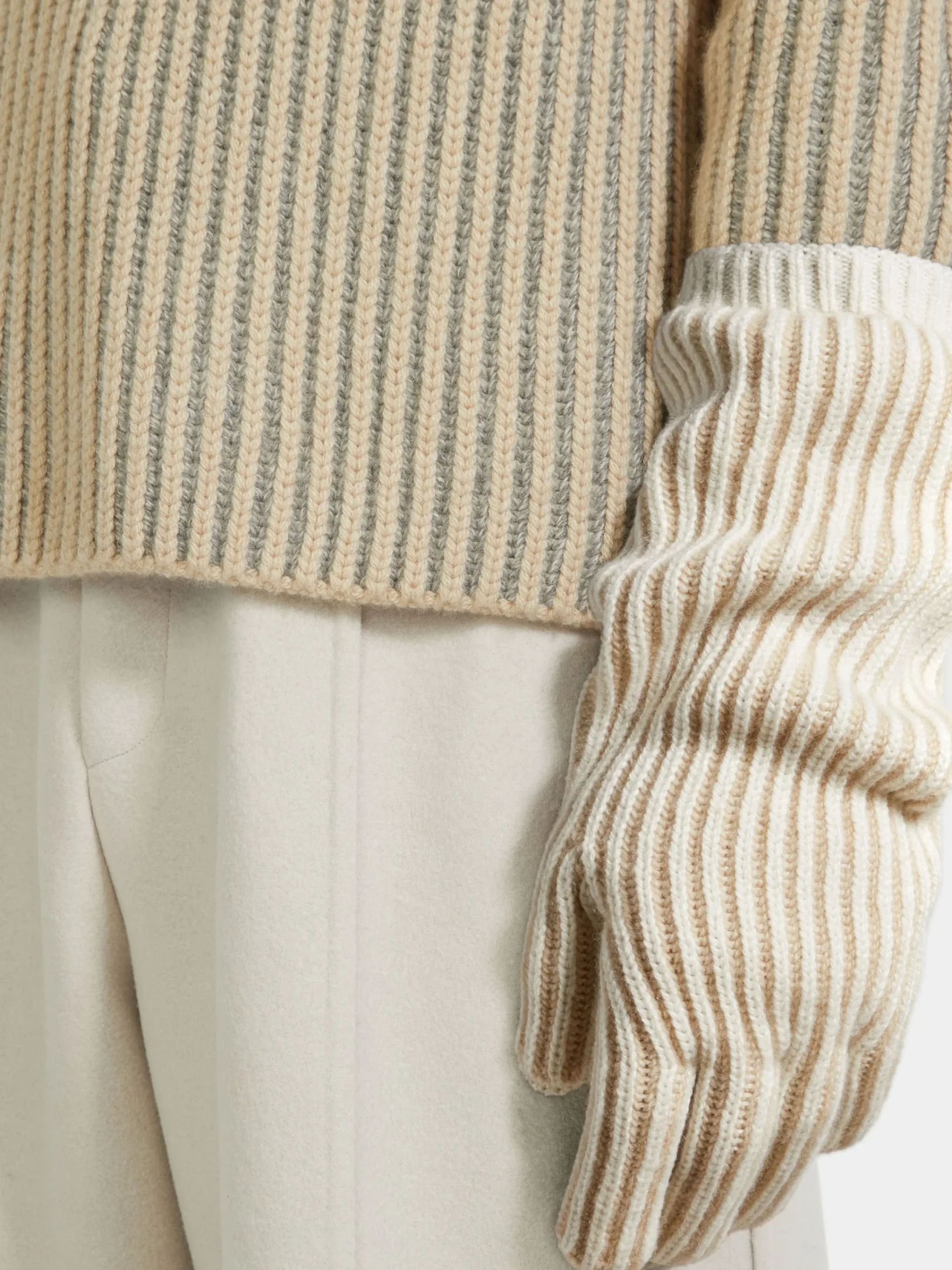 Gloves, Scarves And Hats>ZEGNA Light Taupe Oasi Cashmere Gloves LightTaupe