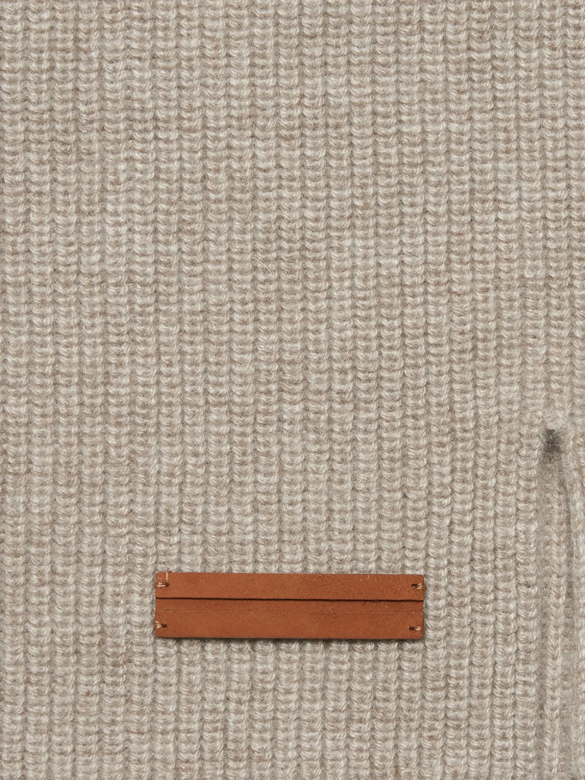 Travel In Style|Soft Accessories>ZEGNA Light Taupe Oasi Cashmere Neck Warmer LightTaupe