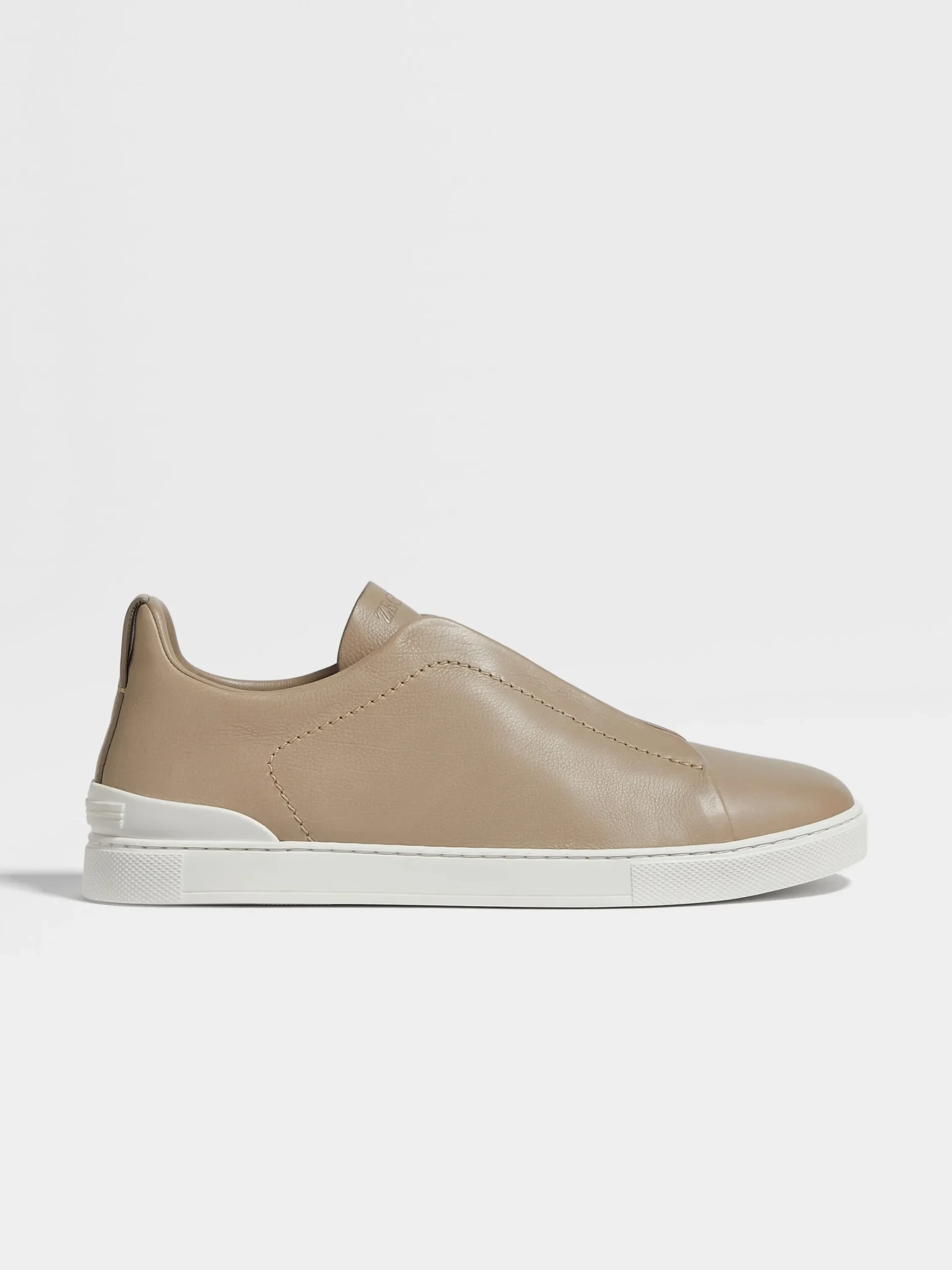 Travel In Style|Sneakers>ZEGNA Light Taupe Triple Stitch™ SECONDSKIN Sneakers LightTaupe